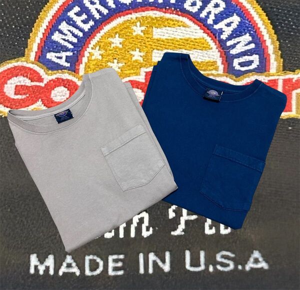セット売り USA製 goodwear グッドウエア ポケットTシャツ