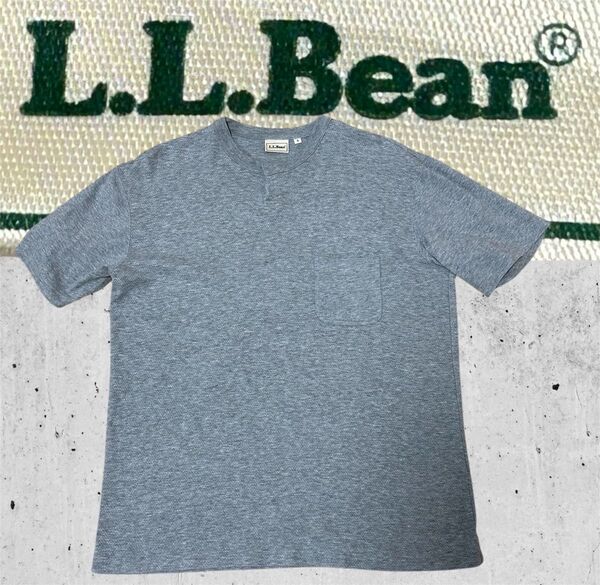 L.L.Bean エルエルビーン 切り替えスナップボタン Tシャツ