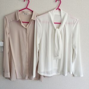 【お値下げ】コムサ・デ・モード コムサ ブラウス 9号 M ブラウス M 長袖 COMME