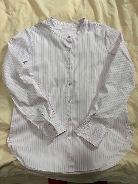 洋服の青山 長袖シャツ ストライプ