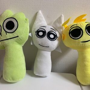スプランキー ぬいぐるみ SPRUNKI 音ゲーム 人形 音楽ゲーム 3体セット