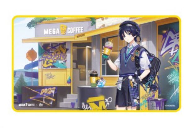 原神 韓国 MEGA MGC COFFEEコラボ マウスパッド 放浪者