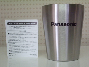  new goods unused * Panasonic Panasonic* vacuum stainless steel cup * tumbler * vacuum insulation? heat insulation keep cool sanitation .* postage 350 jpy 