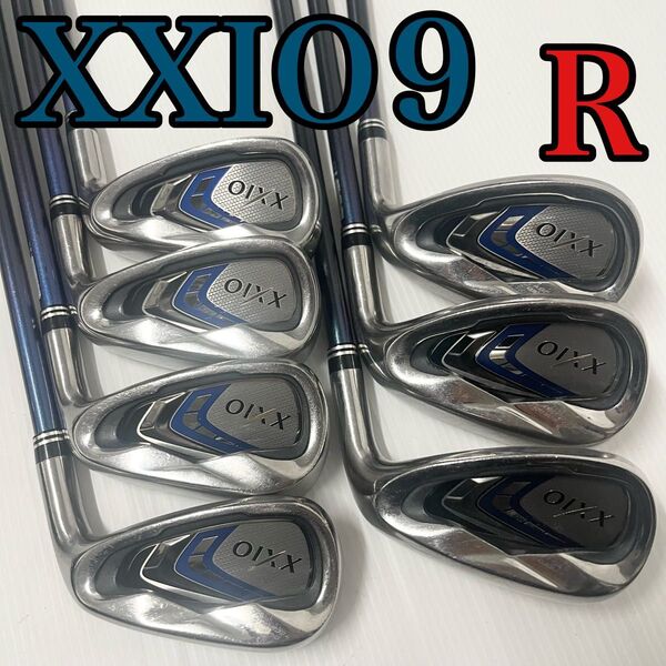 ゼクシオナイン アイアンセット XXIO9 ゴルフセット R クラブセット ゼクシオ XXIO アイアン 6-9.P.A.S 美品