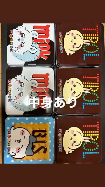 ちいかわ チロルチョコ モモンガ うさぎ ハチワレ チロルチョコ缶