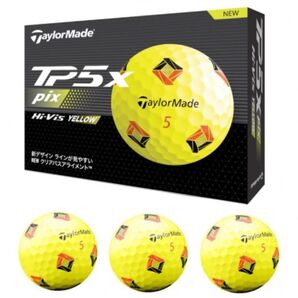 テーラーメイド TP5x pix イエロー 1ダース ゴルフボール公認球 TaylorMade