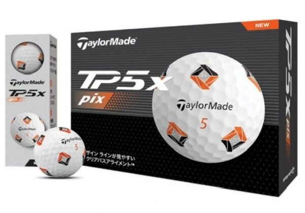 テーラーメイド TP5x pix 1ダース ゴルフボール公認球 TaylorMade