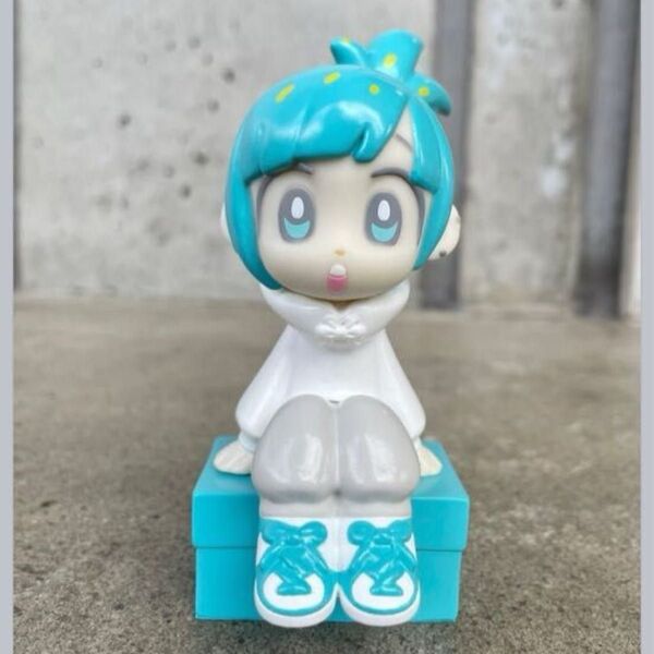Sit Gal KICKちゃん キックちゃん ティファニーカラー ソフビ magodes まご 新品 KICKちゃん全百科冊子付き
