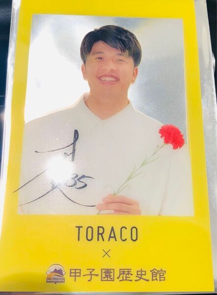 阪神タイガース 甲子園歴史館 TORACO チェキ風クリアカード 才木浩人