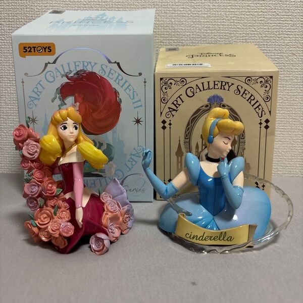 アートギャラリーシリーズ ディズニー プリンセス オーロラ姫 シンデレラ