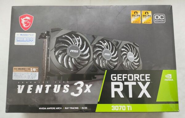 【美品】MSI GeForce RTX 3070 Ti VENTUS 3X OC