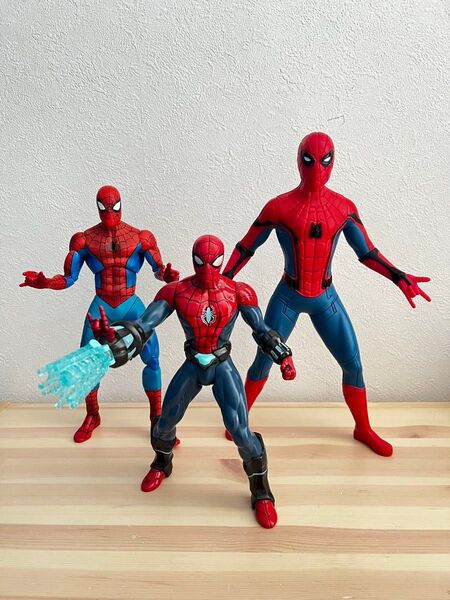 スパイダーマン アクションフィギュア まとめ売り ビッグサイズ