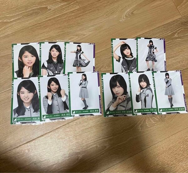 欅坂46 櫻坂46 生写真 鈴本美愉 平手友梨奈 ⑦