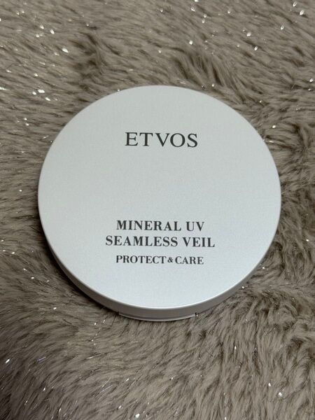 ETVOS ミネラルUVシームレスベール シアーピンク 日焼け止めフェイスパウダー