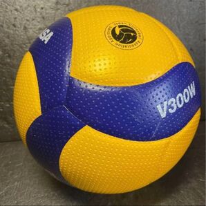 中古 バレーボール 5号球 検定球 ミカサ Mikasa V300W
