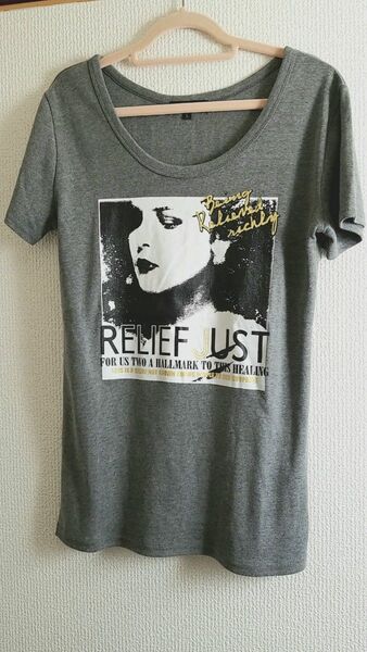 未使用 しまむら プリントTシャツ L