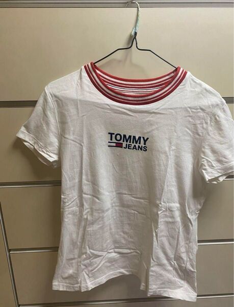 Tommy Jeans ロゴTシャツ ホワイト レディース XS