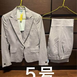 レディース スーツ セットアップ 5号 グレー 傷あり