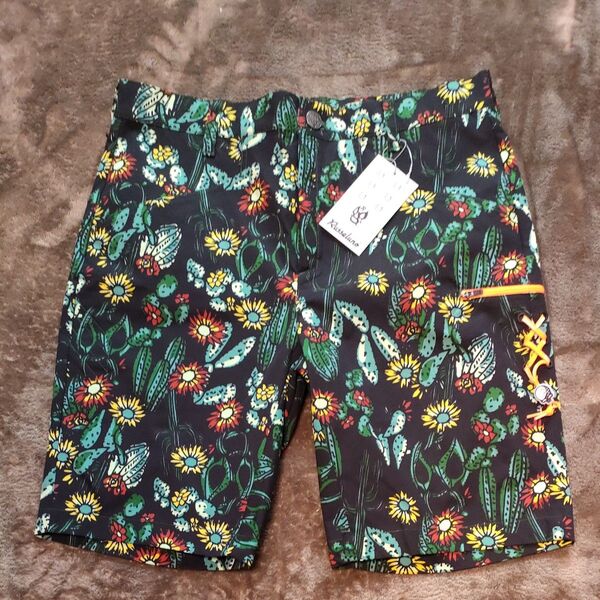 新品 5サイズ(L) ラッセルノメンズハーフパンツ