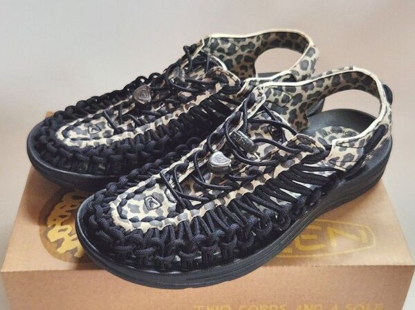 【レオパード柄】別注 KEEN UNEEK×green label relaxing