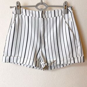 ショートパンツ ストライプ