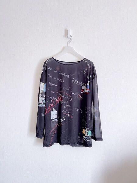 Gabrielle×Ameri 10TH HISTORY SHEER TOP