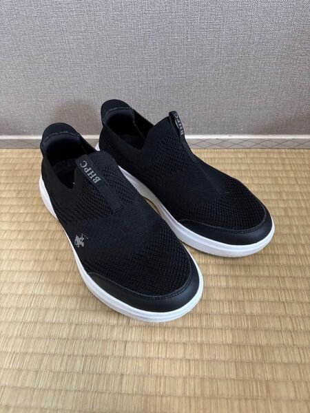 美品 B.H.P.C スリッポン ブラック