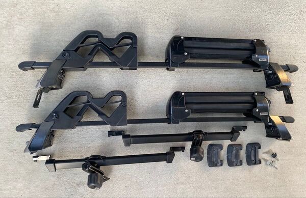 R33 スカイライン専用 スキー、スノーボード キャリアセット