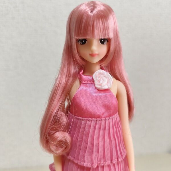 メタルピンク 姫カット エリー おたのしみドール ジェニー フレンド 人形 ジェニーちゃん タカラ リカちゃんキャッスル