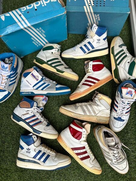 1984年 マイケルジョーダン着用 adidas FURUM含む TOPTEN RIVALRY EWING フランス製 6足セット