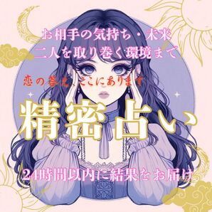 占い 24時間以内鑑定★ルノルマン 精密恋愛鑑定 相手の気持ち・二人を取り巻く環境から未来まで 恋愛占い 占い鑑定 深堀鑑定