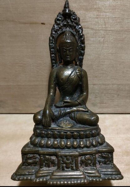 仏教美術 銅製 仏像 時代物アンティーク