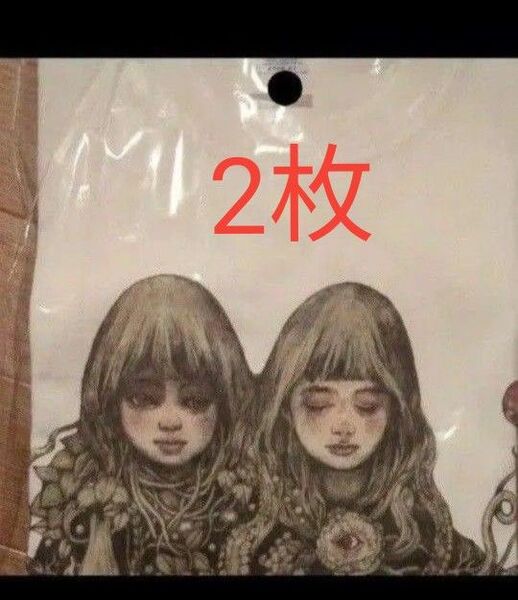 Aマッソ 滑稽 ヒグチユウコ コラボTシャツ 白 M 2枚