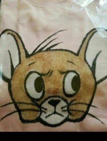 ヒグチユウコ トムとジェリー展 Tシャツ ジェリー カートゥーンカーニバル ピンク Mサイズ