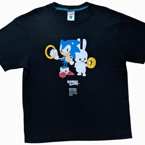 CUNE キューン 30周年限定品 半袖Tシャツ L ブラック 黒 ソニック コラボ メンズ レディース