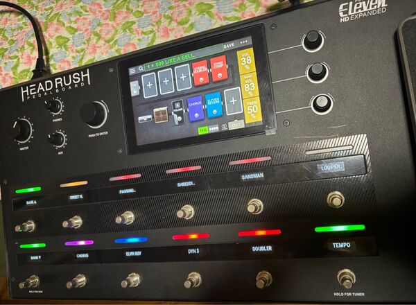 Headrush Pedalboard ペダルボード アンプシミュレーター マルチエフェクター ヘッドラッシュ