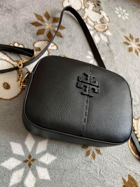 TORY BURCH トリーバーチ マックグロウ カメラバッグ ショルダーバッグ ブラック