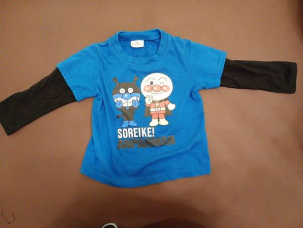 アンパンマン 長袖Tシャツ 子供服 90センチ