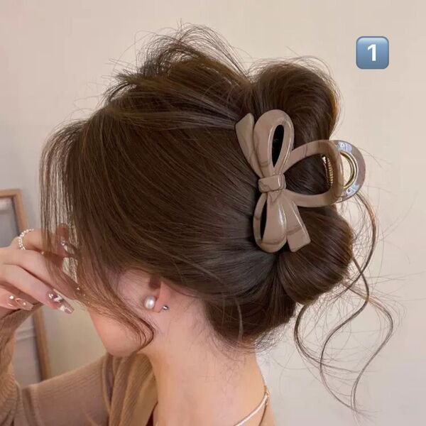 韓国 髪留め ヘアアクセサリー バレンダ ヘアクリップ ヘアピン 髪飾り可愛い色 限定品2点セット