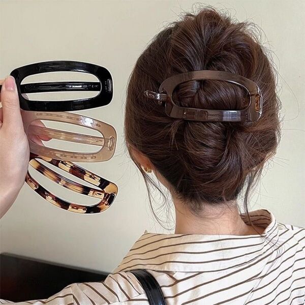 韓国 ヘアクリップ ヘアゴム おしゃれ ヘアアクセサリー バレンダ ヘアクリップ ヘアピン 3点セット
