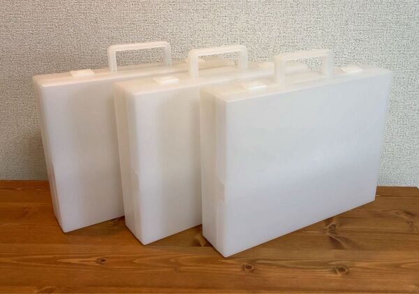 無印良品 自立収納できるキャリーケース 3個セット
