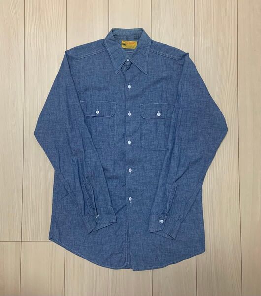 "BIG YANK" 70s USA製 シャンブレーシャツ
