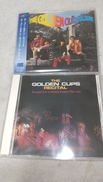 ザ・ゴールデン・カップス CD2点 / ザ・ゴールデン・カップス・アルバム & リサイタル