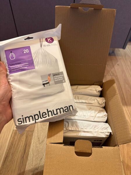 simple human ゴミ袋K