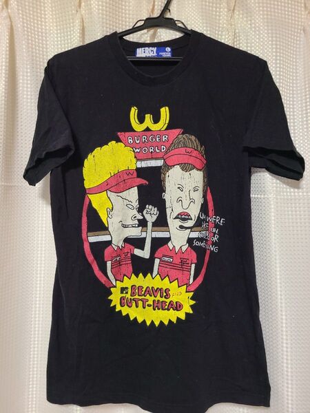 ビバースバットヘッド BEAVIS AND BUTT-HEAD MERCY 半袖 古着
