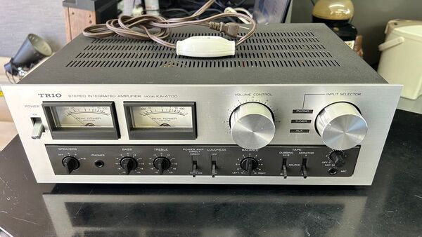 超貴重 TRIO KA-4700 ステレオプリメインアンプ