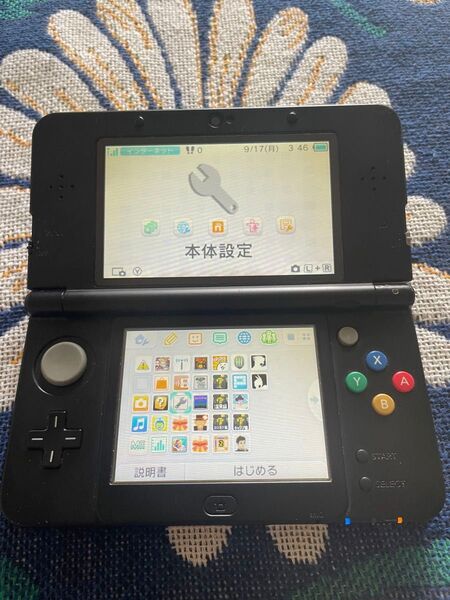 New ニンテンドー3DS ブラック 本体