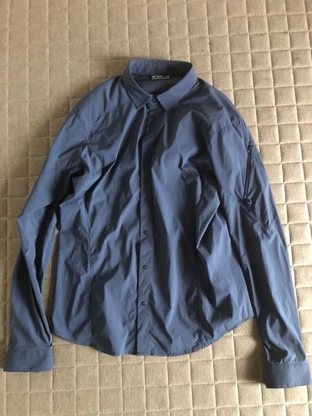 ARC'TERYX アークテリクス イラオLSシャツ S ネイビー