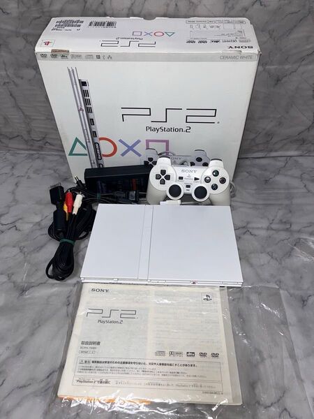PlayStation2 セラミックホワイト SCPH-75000CW 本体