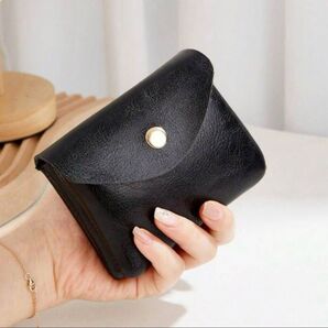 小銭入れ コインケース コンパクト 使いやすい シンプル ブラック美品